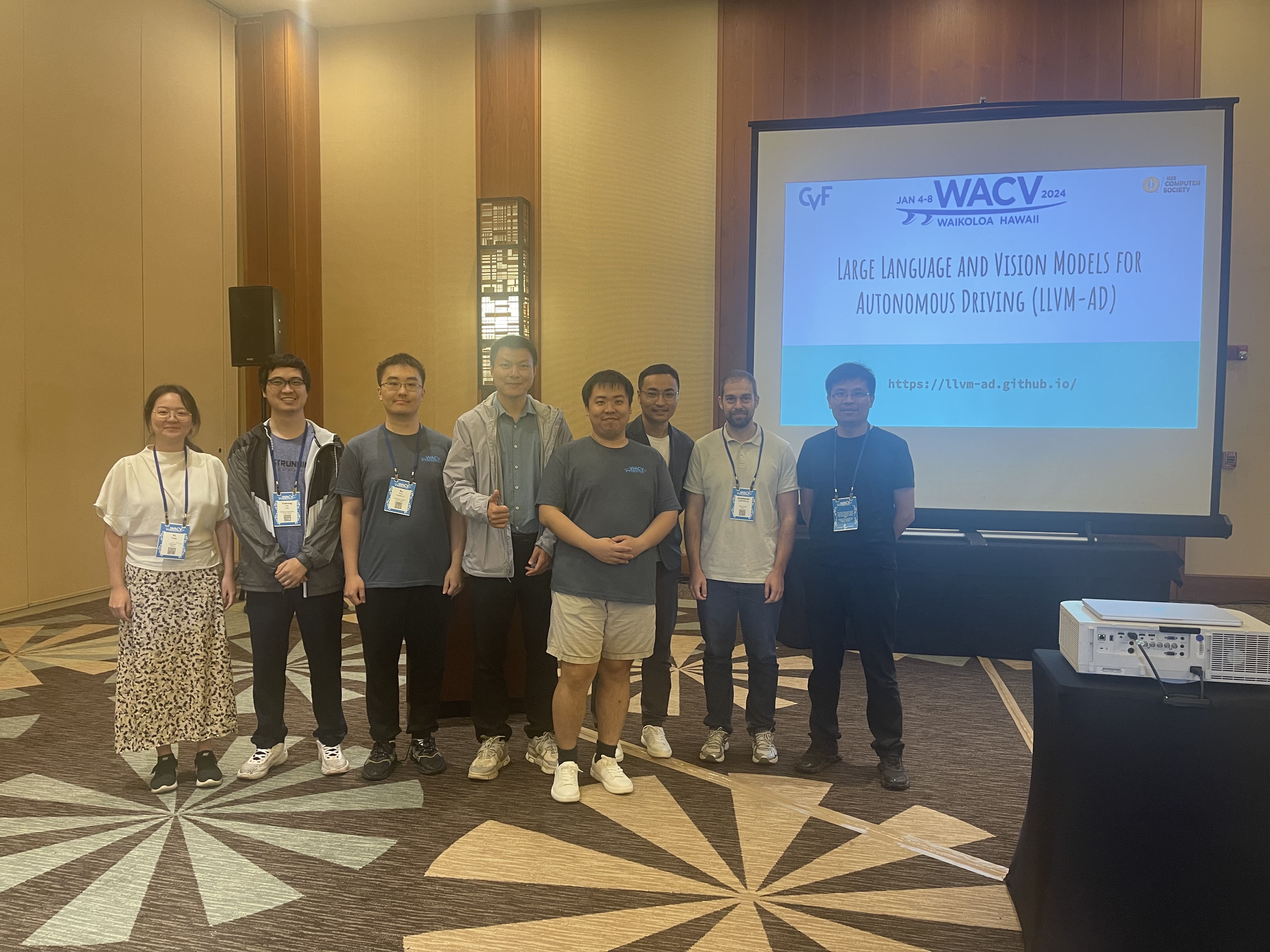 LLVM-AD Workshop at WACV 2024